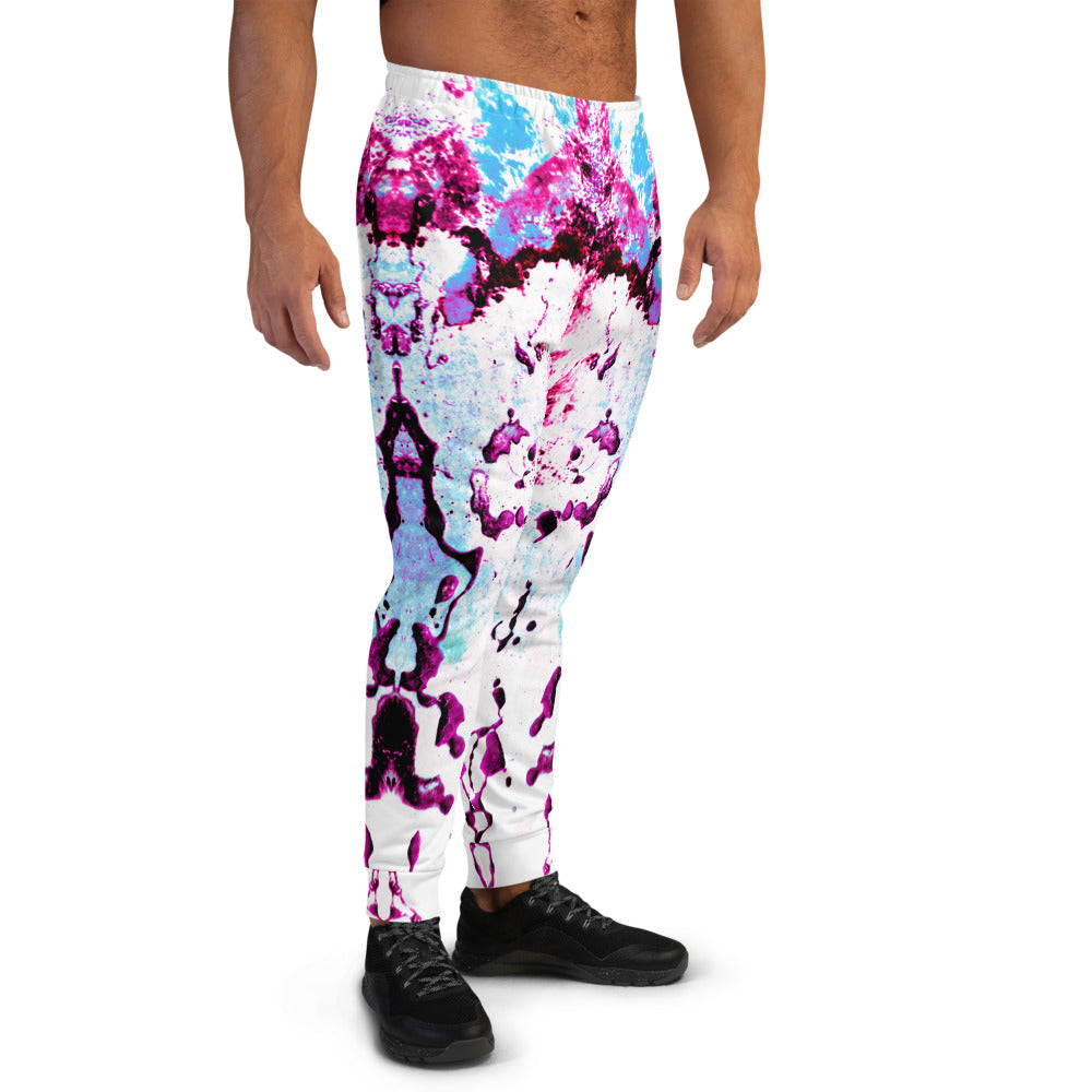 Rozeni Joggers Fuchsia & Blue