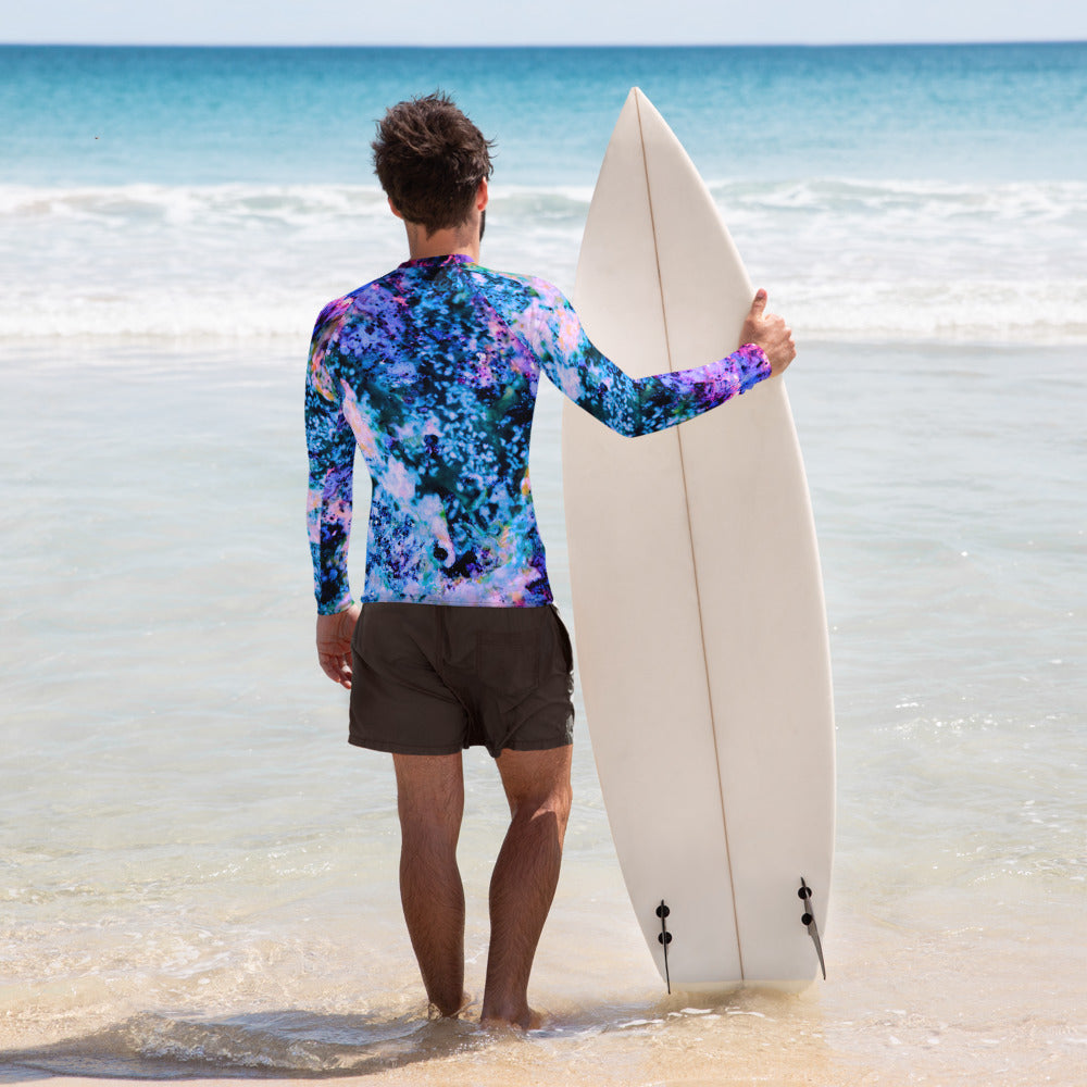 Rozeni Rash Guard Blue Coral