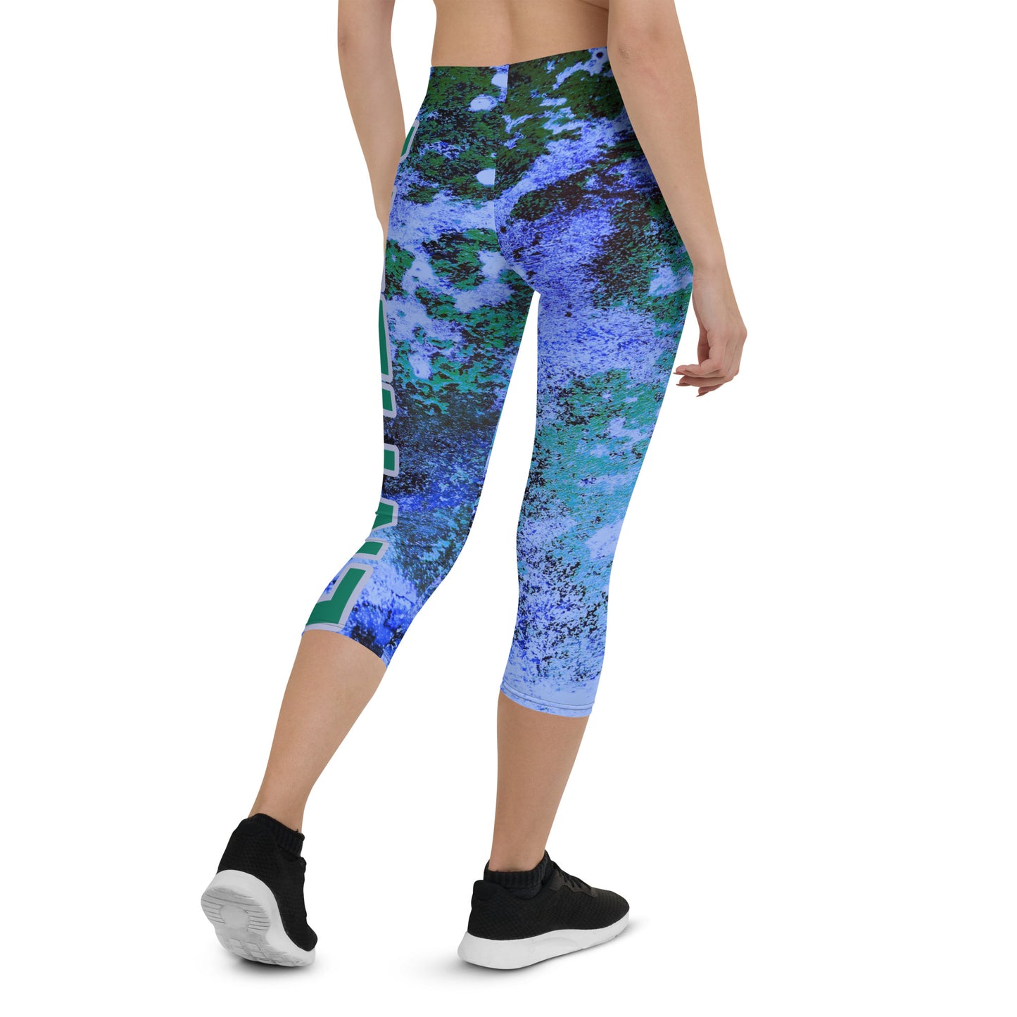 Entizen Leggings Capri Blue coral