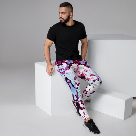 Rozeni Joggers Fuchsia & Blue