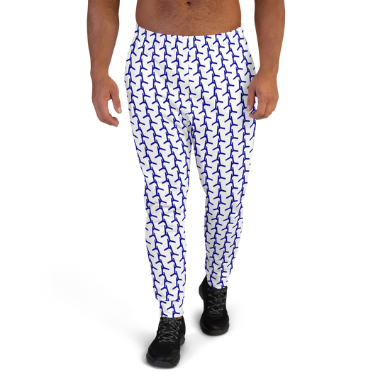 Rozeni Thread Joggers Blue Spikes