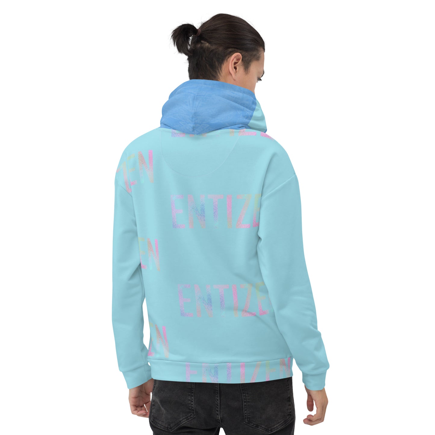 Entizen Brand Unisex Hoodie Sky Blue