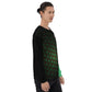 Unisex Brand ROZENI Green Art Sweatshirt Black & Green