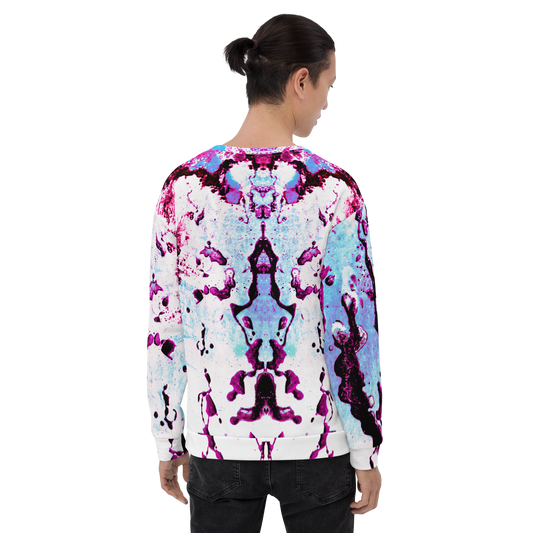 Rozeni Sweatshirt Blue & Fuchsia