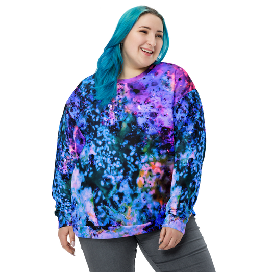 Entizen Blue Coral Art Sweatshirt