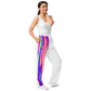 Entizen Wide-Leg Joggers Tiger White