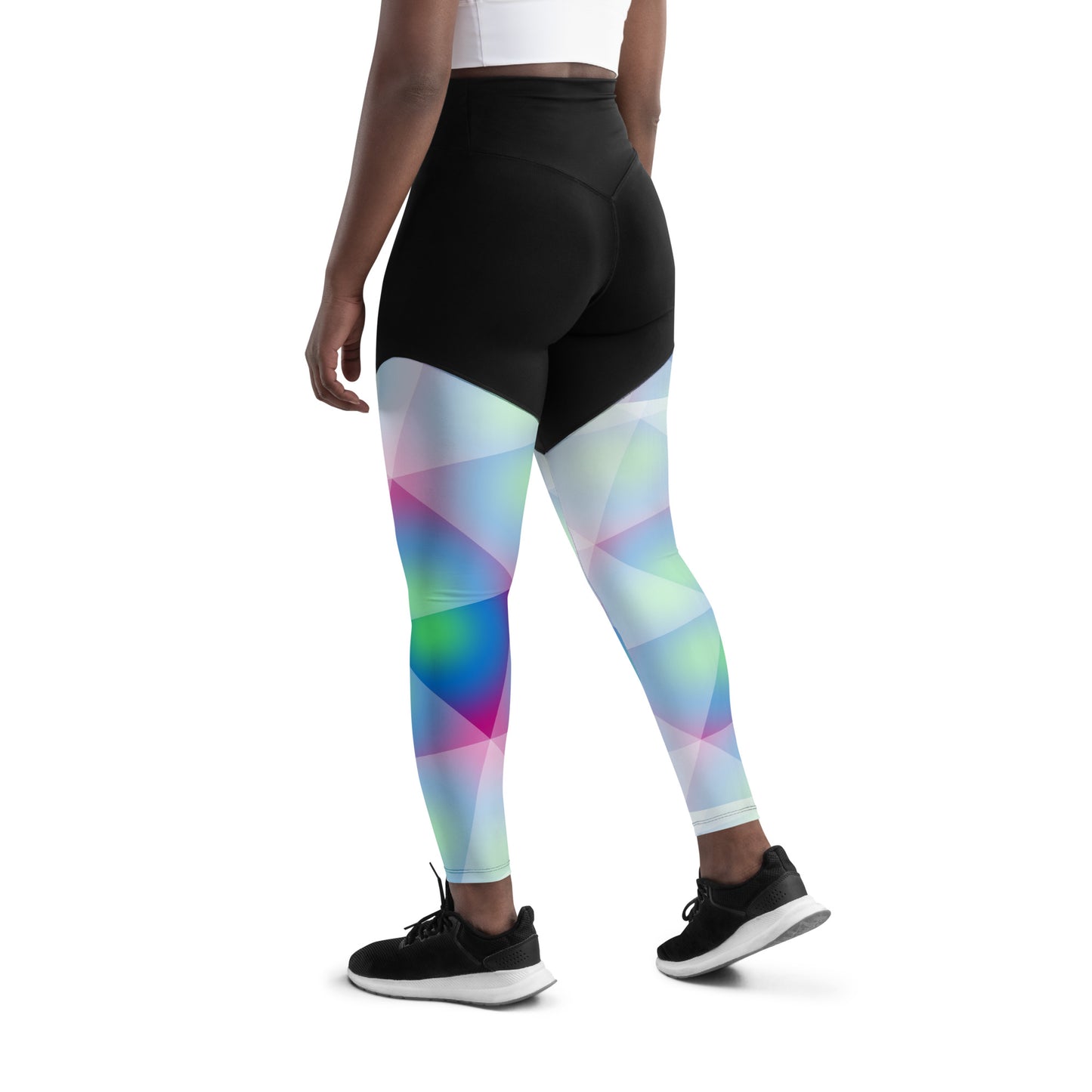 Entizen Sports Leggings Tri Green