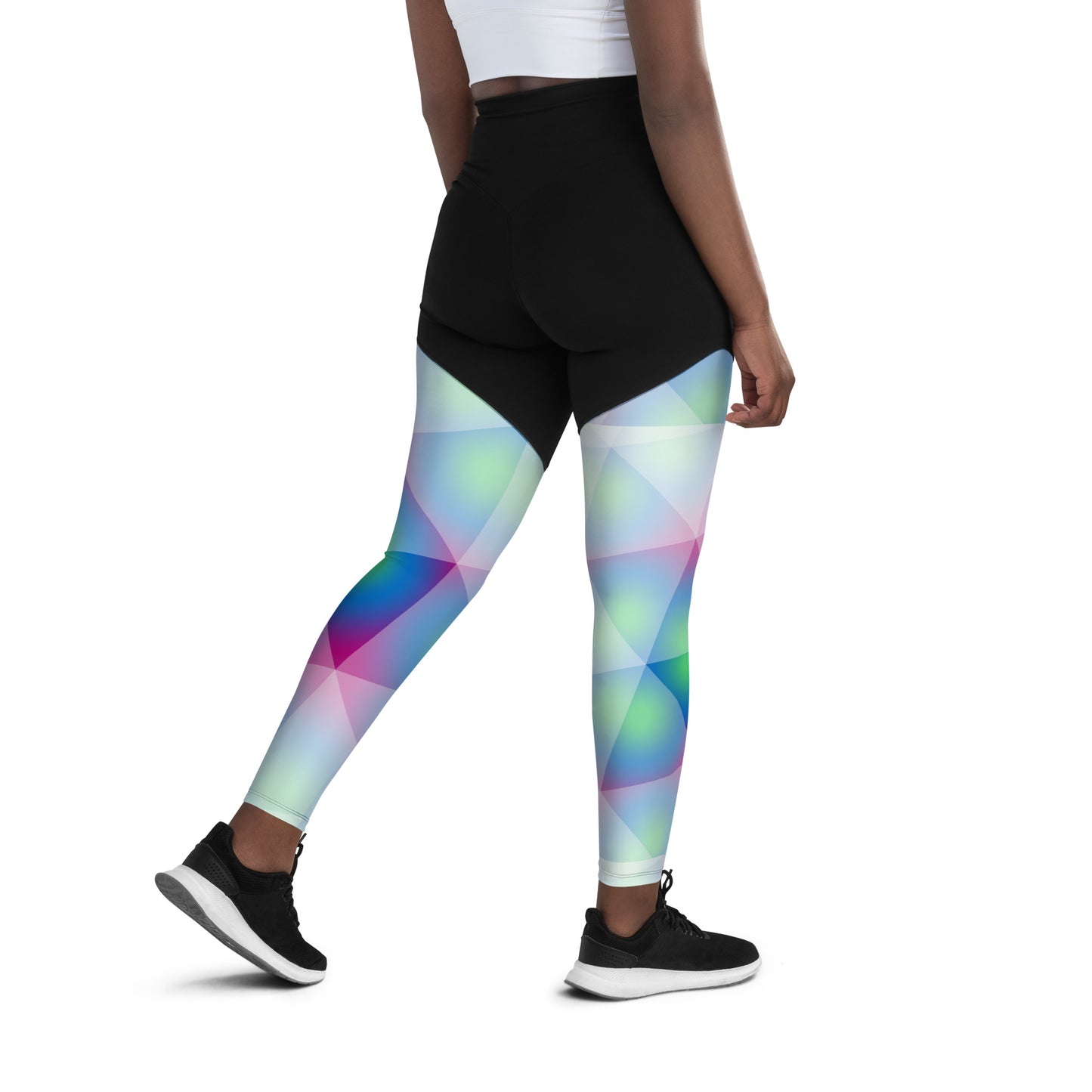 Entizen Sports Leggings Tri Green