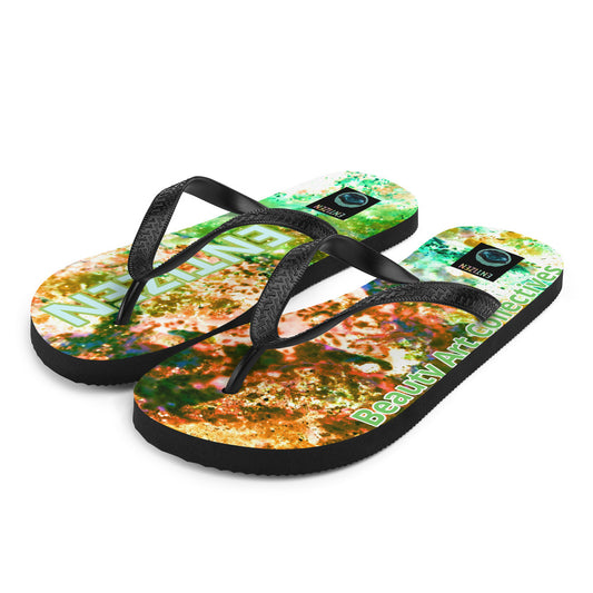 Entizen Flip-Flops Green Coral