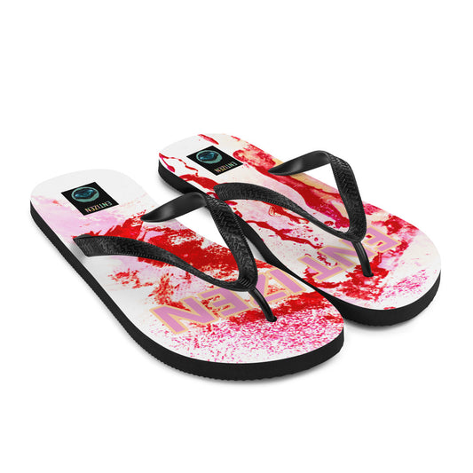 Entizen Flip-Flops Pink and Red