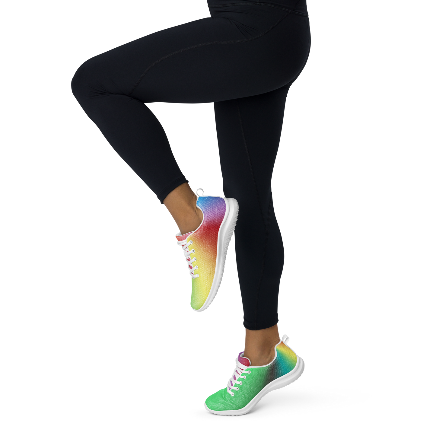 Women’s Athletic Shoes Rainbow