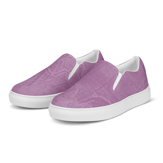 Entizen Slip-On Canvas Shoes Purple