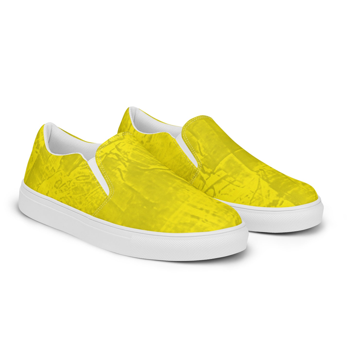 Entizen Slip-On Canvas Shoes Yellow