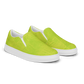 Entizen Slip-On Canvas Shoes Pear Green