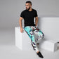 Rozeni Joggers Teal & Black