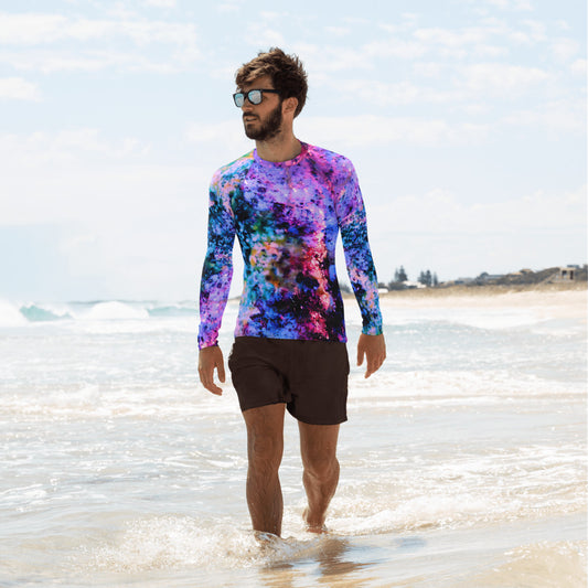 Rozeni Rash Guard Blue Coral