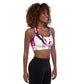 Entizen Padded Sports Bra Fuchsia Pink