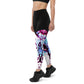 Entizen Cotton Pink Fuchsia Leggings Black